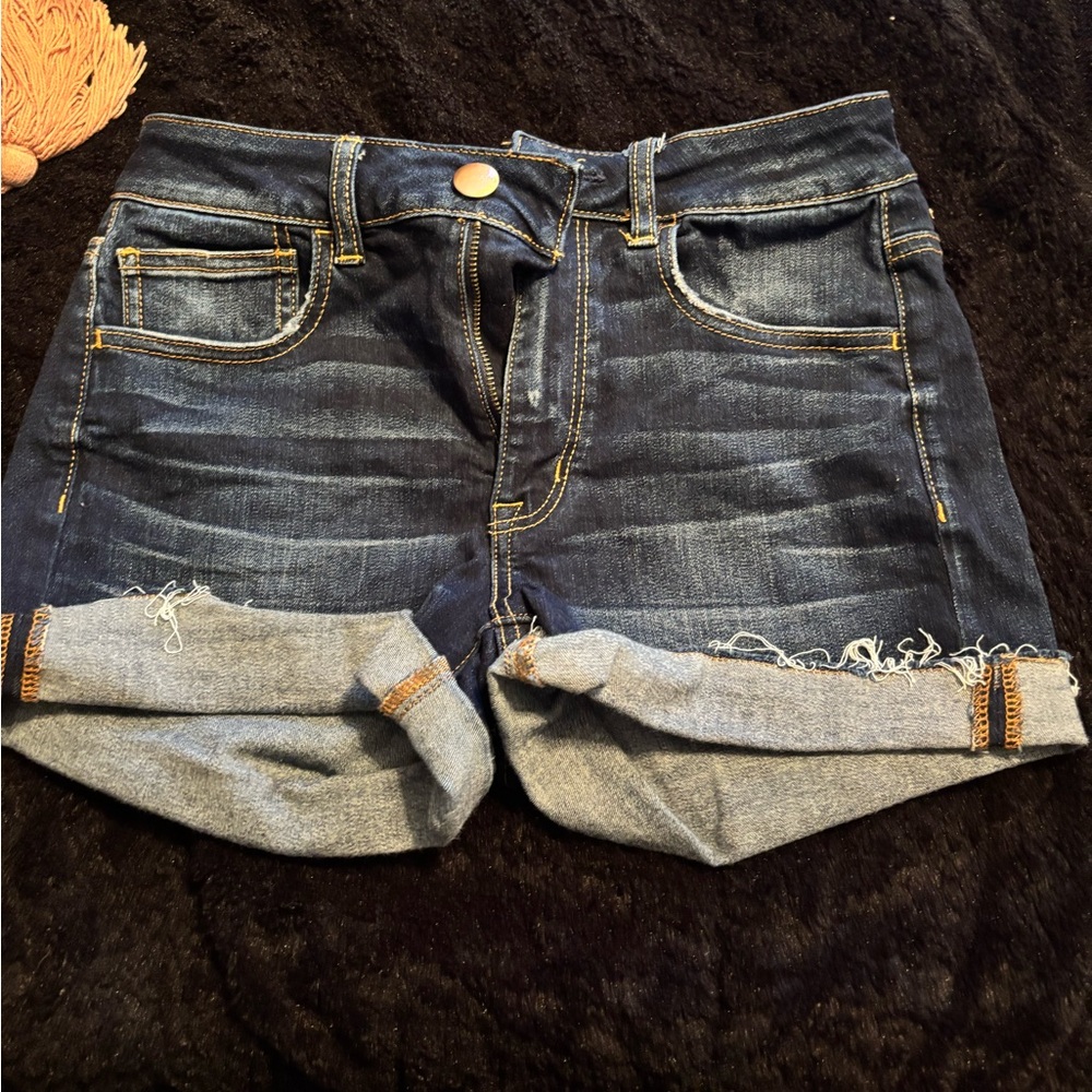 American Eagle High Rise Jean Short